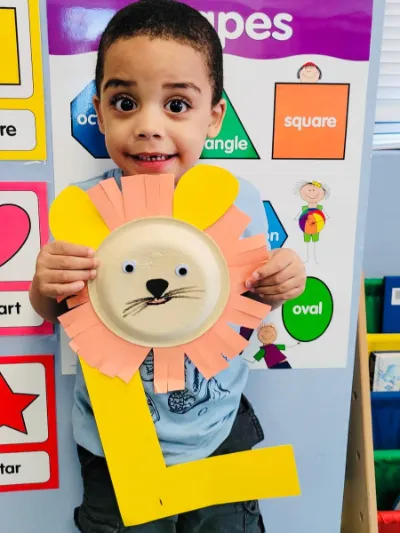 Child at Little Heaven Daycare